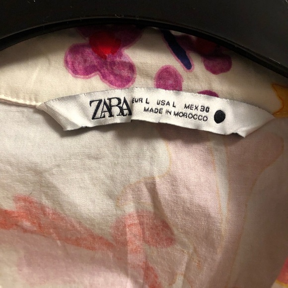 Zara Multicolor Floral Dress - Picture 2 of 6